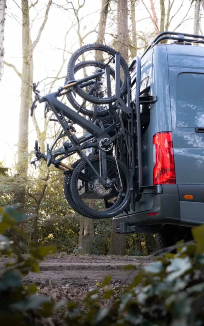 Vertical bike carrier